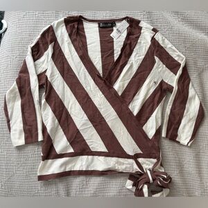 New York & Company 3/4 Sleeve Blouse